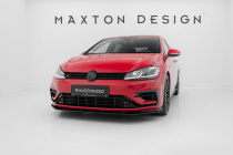 VW Golf 7 R Facelift 2017-2020 Street Pro Frontsplitter V.2 Maxton Design